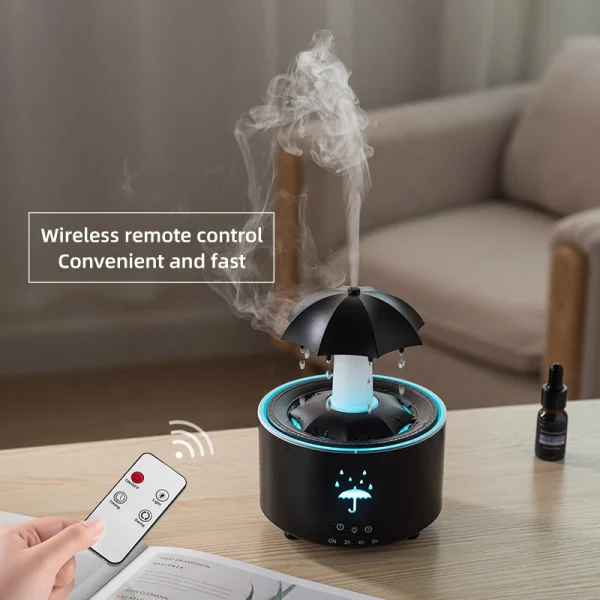 Raindrop Air Humidifier Aroma Diffuser - Image 2