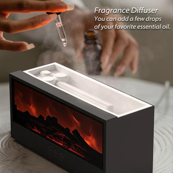 Fireplace simulation flame humidifier - Image 5