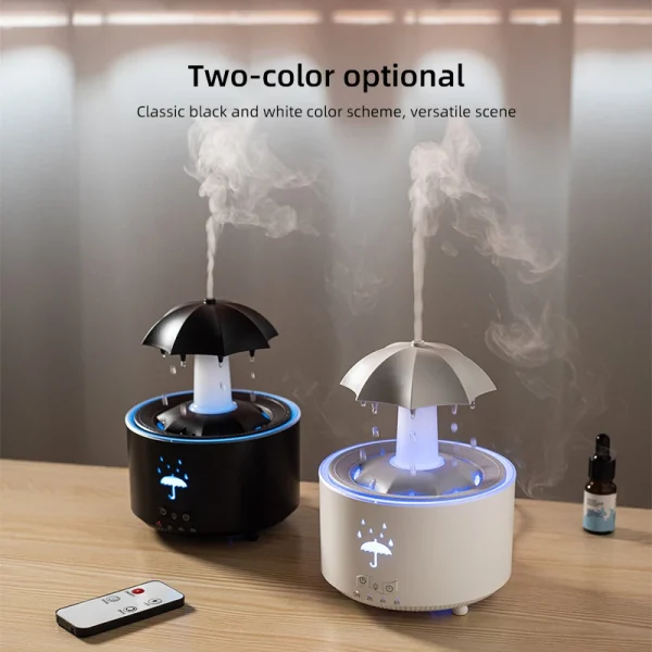 Raindrop Air Humidifier Aroma Diffuser - Image 5