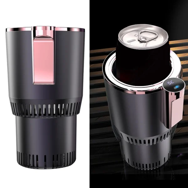 Smart Car 2-In-1 Hot And Cold Cup Drinks Holder